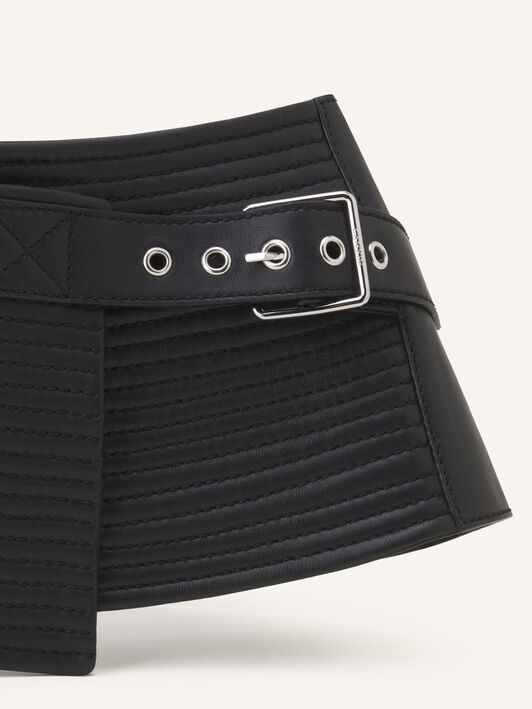 WIDE LEATHER BELT Lanvin WIDE LEATHER BELT Black RWAC0404L068E26