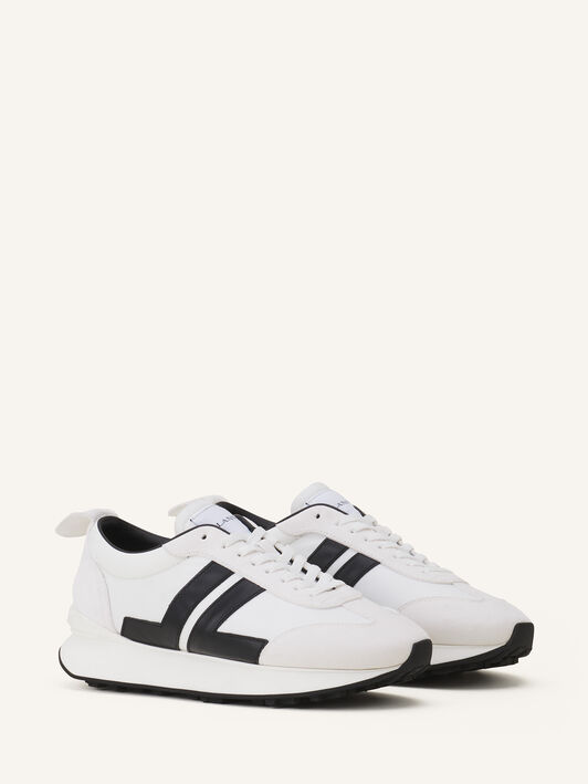 BUMPR SNEAKERS IN NYLON Lanvin BUMPR SNEAKERS IN NYLON White/Black FUSKBUMPNYLOH25