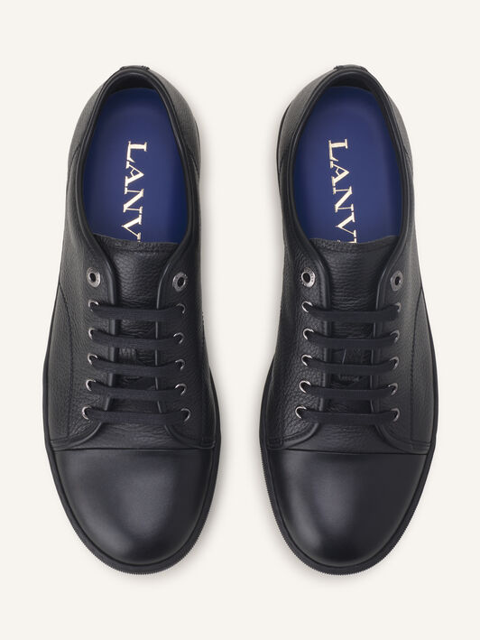 Lanvin SNEAKERS DBB1 EN CUIR NAPPA ET CUIR GRAINÉ Noir FMSKDBB1GNLEA26
