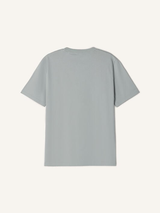 T-SHIRT MOTHER AND CHILD AUS BESTICKTEM BAUMWOLLJERSEY Lanvin T-SHIRT MOTHER AND CHILD AUS BESTICKTEM BAUMWOLLJERSEY Grau RMTS0012J320E26