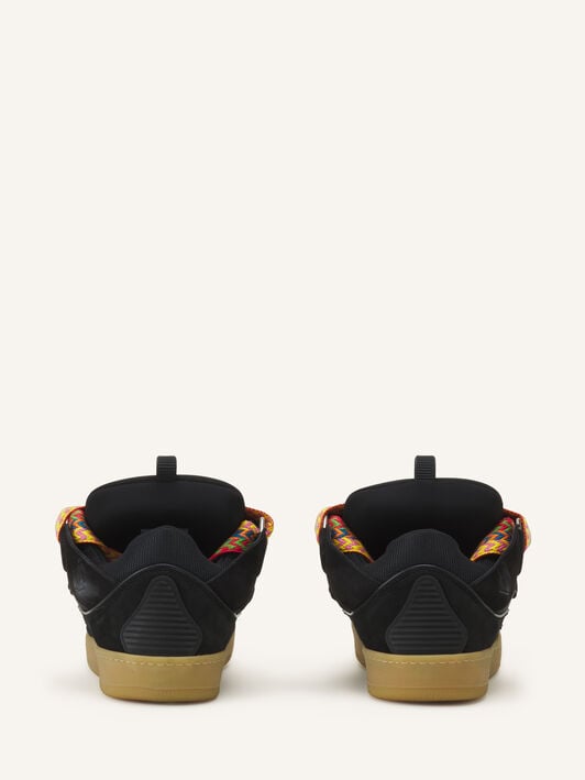 SNEAKERS CURB IN PELLE Lanvin SNEAKERS CURB IN PELLE Nero FUSKDK12DRA2P25