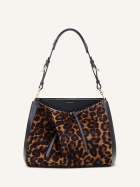 Lanvin SAC TOP HANDLE EN PONY Leopard LWBGLCPMPOLEH26