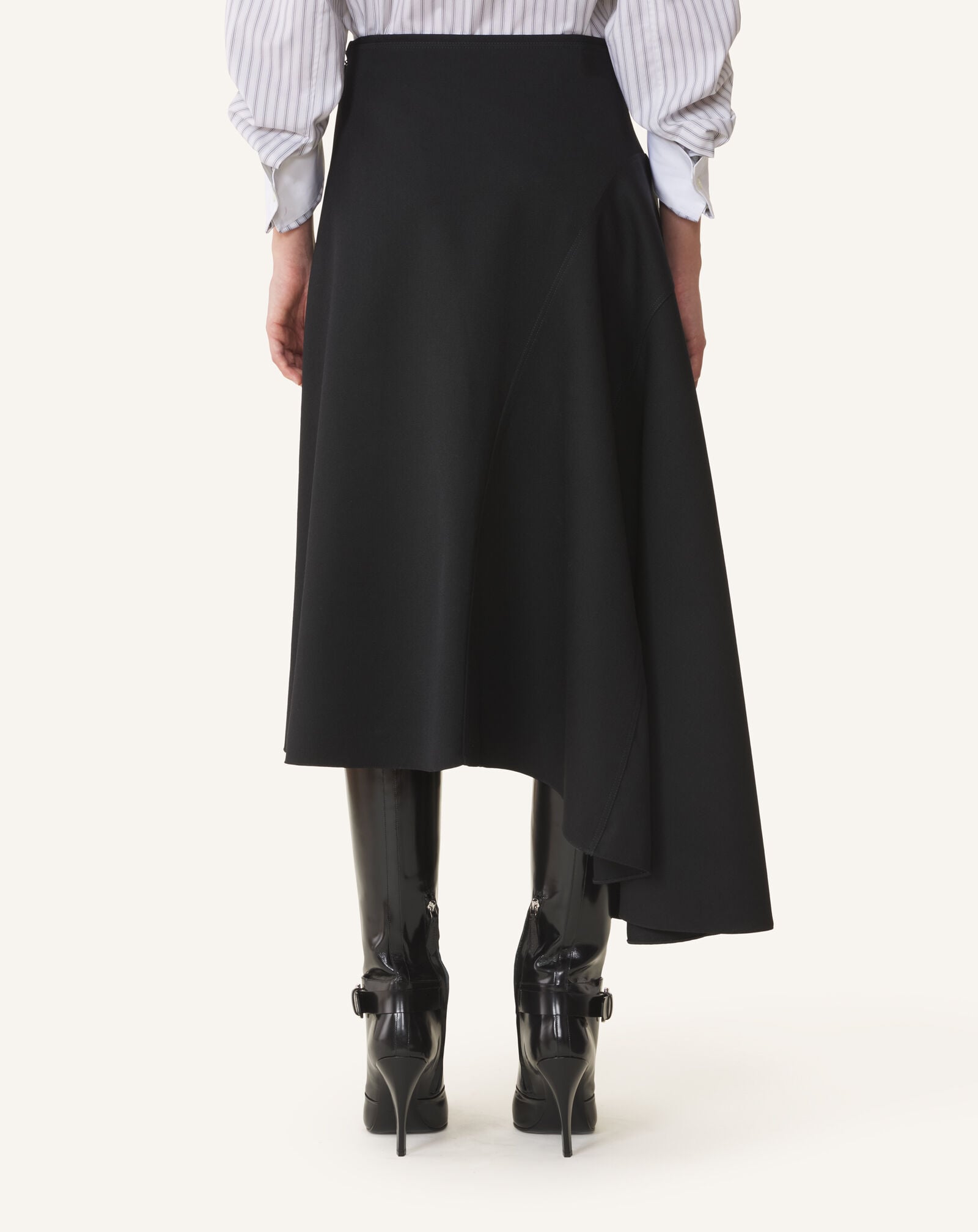 ASYMMETRICAL SKIRT Lanvin ASYMMETRICAL SKIRT Black RWST00514885H26