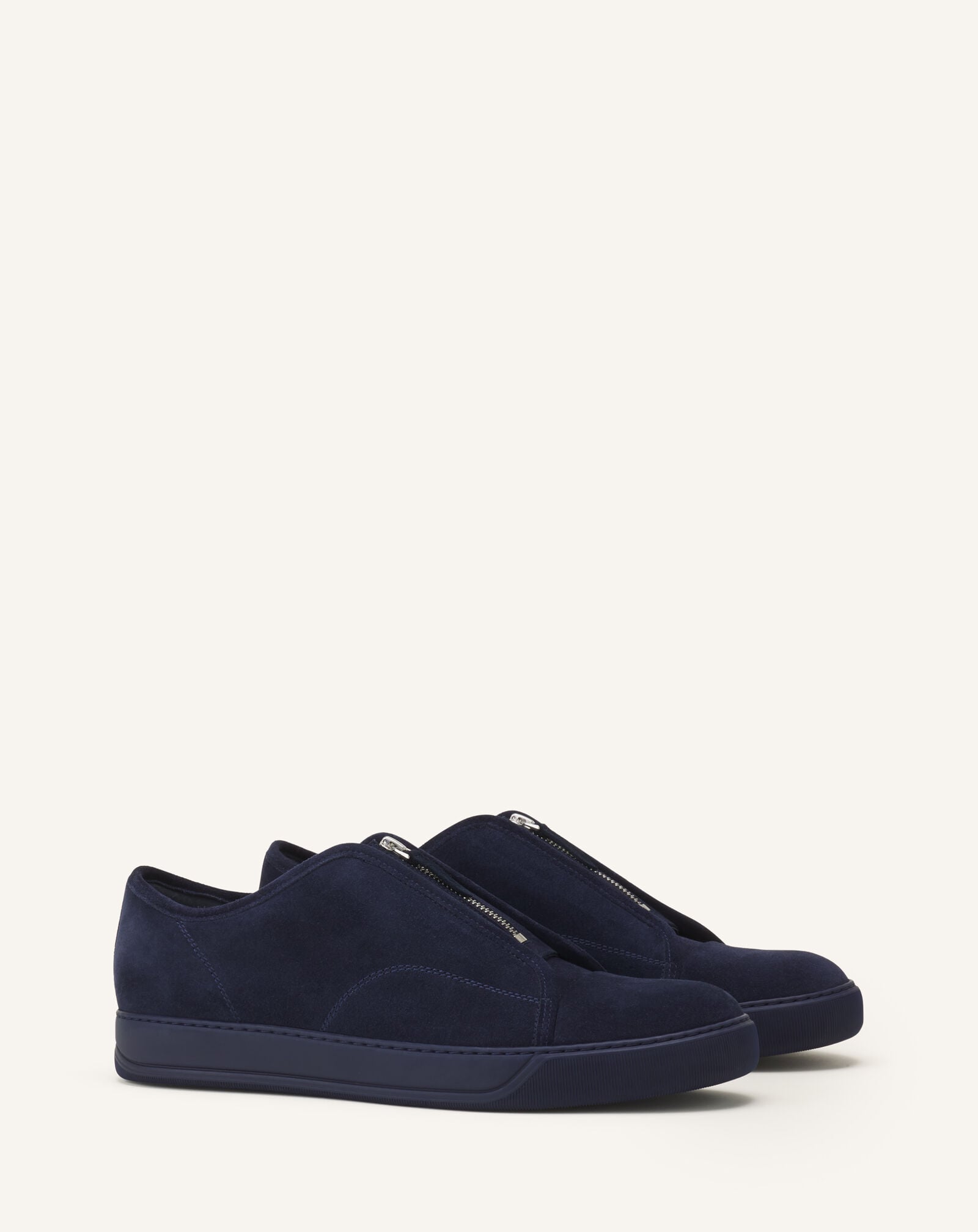 SNEAKERS DBB1 ZIP EN SUEDE Lanvin SNEAKERS DBB1 ZIP EN SUEDE Bleu Marine FMSKDBB5ZPSUE26