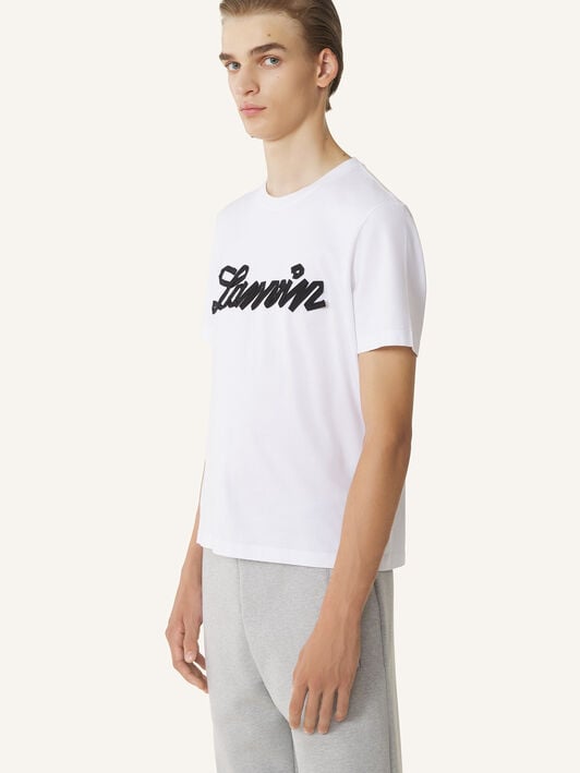 T-SHIRT LANVIN RIBBON Lanvin T-SHIRT LANVIN RIBBON Optisches Weiß RMTS0012J308P26