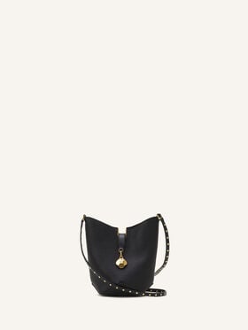 NANO-BEUTELTASCHE CATCH BY LANVIN AUS LEDER Lanvin NANO-BEUTELTASCHE CATCH BY LANVIN AUS LEDER Schwarz LWBGLQPMGRCAH25
