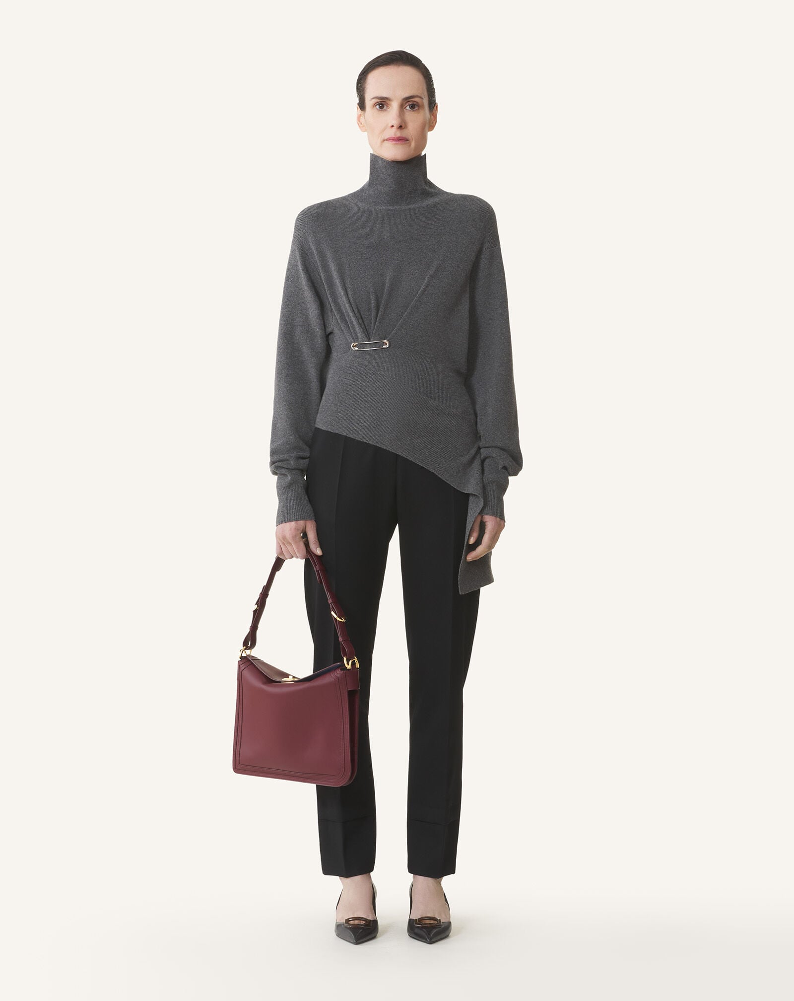 BORSA COMPAGNON IN PELLE Lanvin BORSA COMPAGNON IN PELLE Bacchus LWBGLRMMSMLEH25