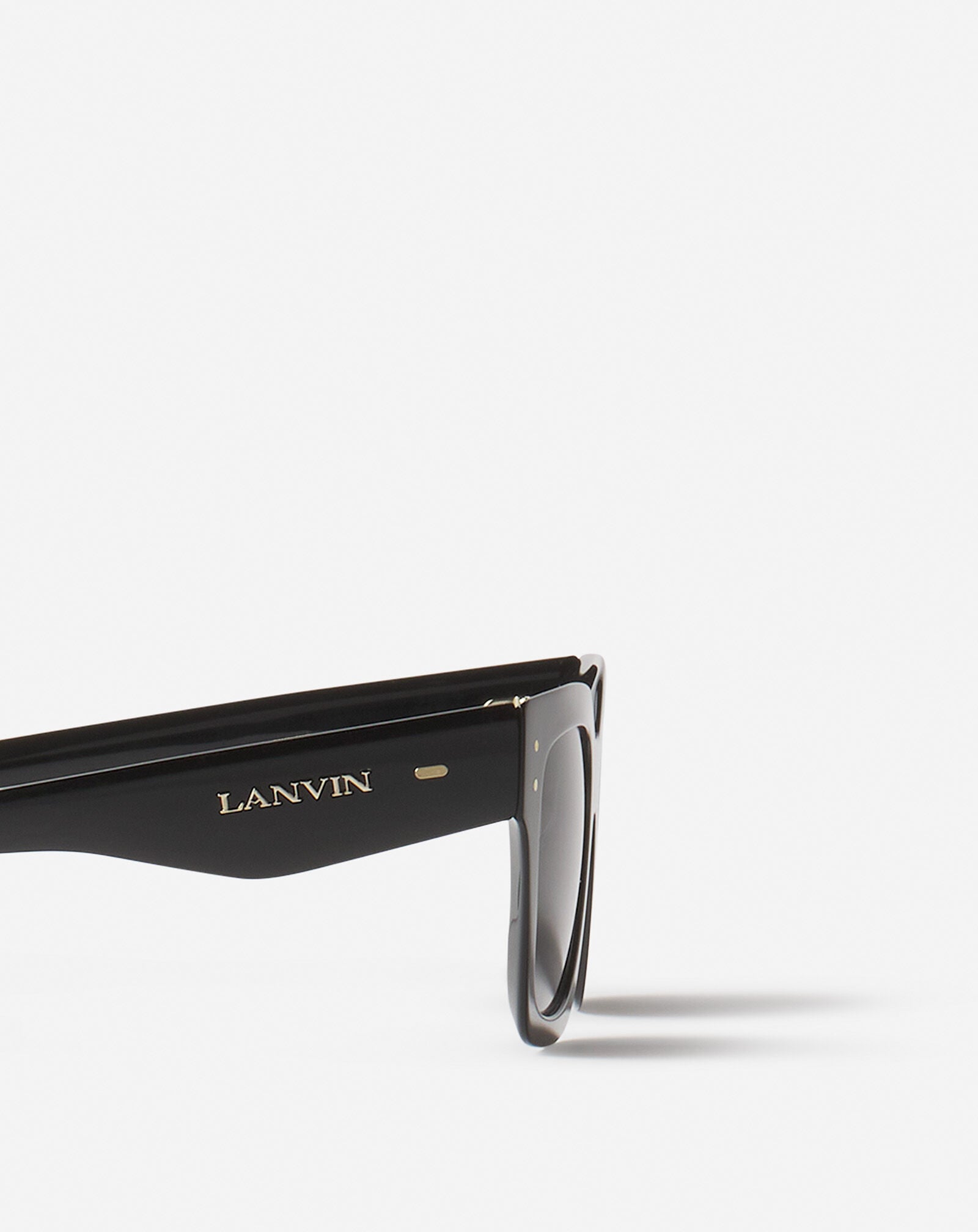 Lanvin LUNETTES MAXI RECTANGLE LANVIN SIGNATURE Black AWEYSIGN676SP25