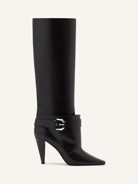 Lanvin BOTTES MYSTIQUE EN VERNIS Noir FWBOMF07SPAZH26
