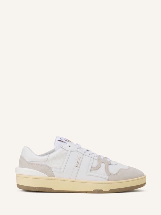 SNEAKERS CLAY IN MESH E PELLE Lanvin SNEAKERS CLAY IN MESH E PELLE Bianco FUSKDK00NASHP25