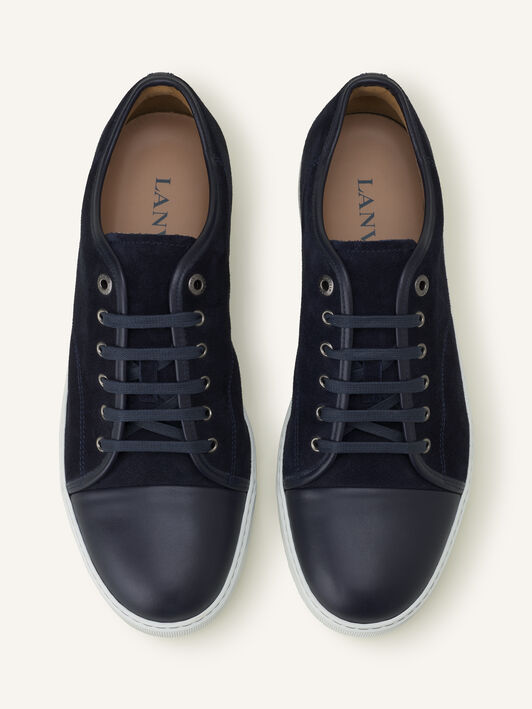 Lanvin SNEAKERS DBB1 EN CUIR ET SUEDE border-width: 0px FMSKDBB1ANAPP15