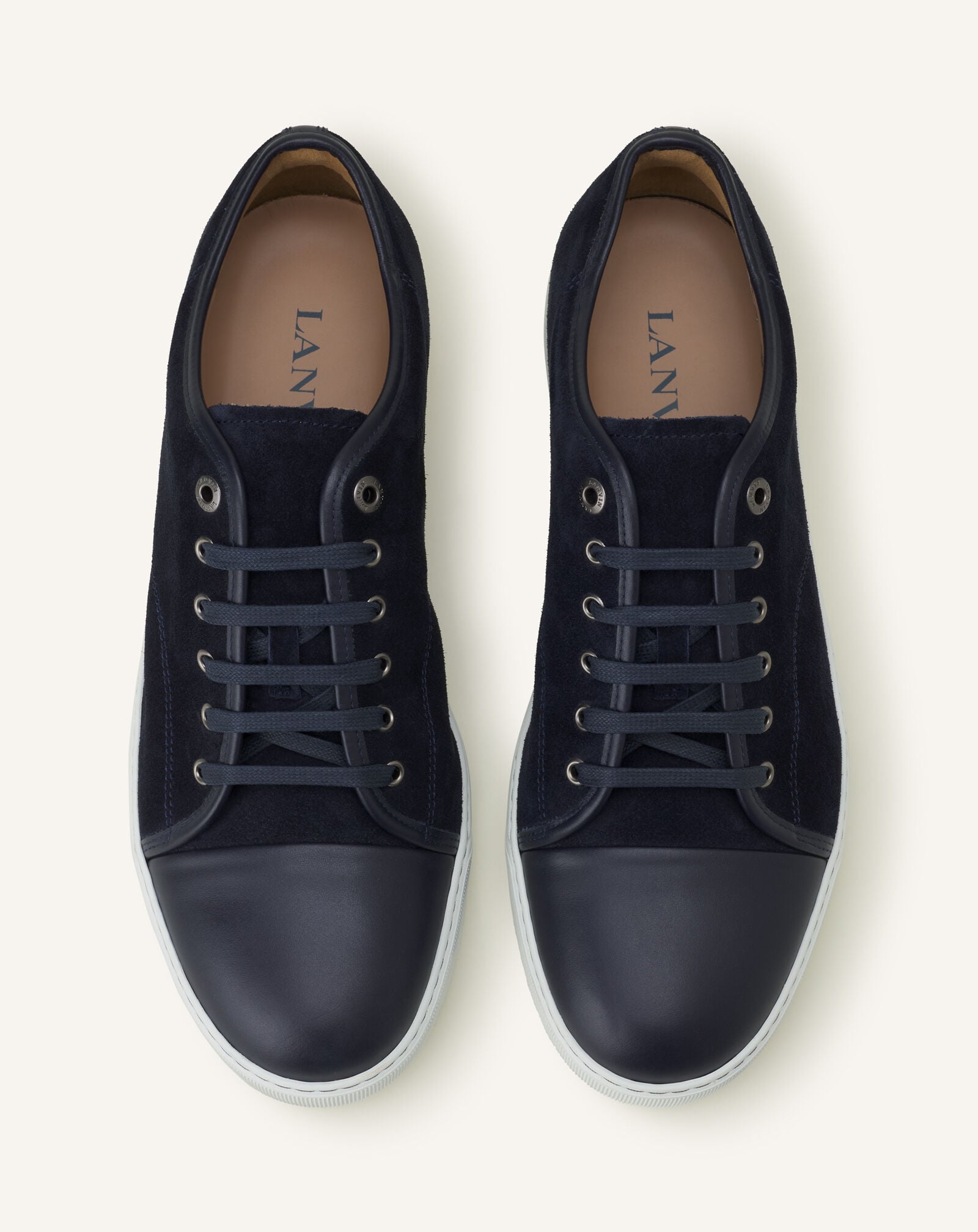 Lanvin SNEAKERS DBB1 EN CUIR ET SUEDE border-width: 0px FMSKDBB1ANAPP15