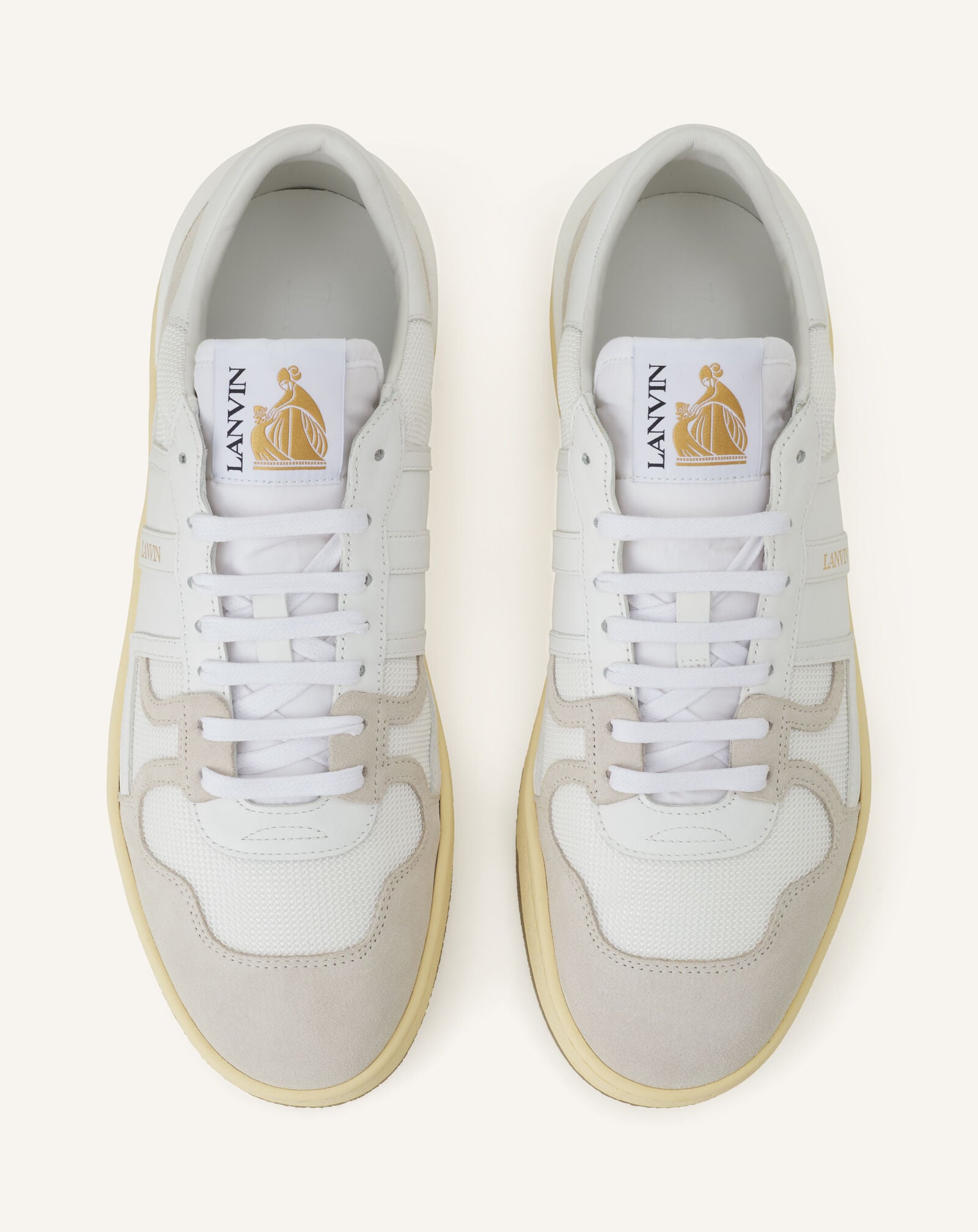 SNEAKERS CLAY EN MESH Lanvin SNEAKERS CLAY EN MESH Blanc FUSKDK00NASHP25
