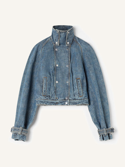 Lanvin KURZE JEANSJACKE Blau RWJA0329D096P26