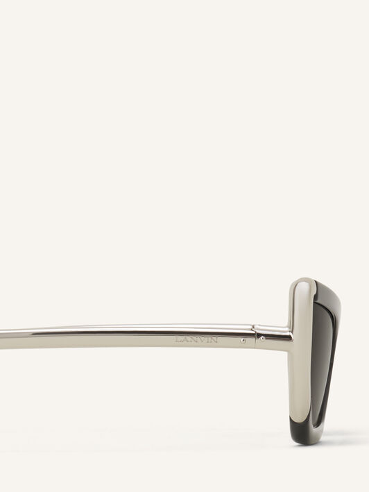 NOVA SUNGLASSES Lanvin NOVA SUNGLASSES Black/Silver AMEYTSU2ACNCE26