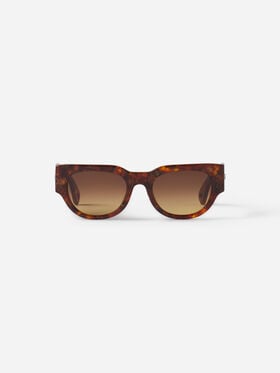 Lanvin SONNENBRILLE LANVIN SIGNATURE Bernstein/Schildpatt AWEYLOGO670SA24