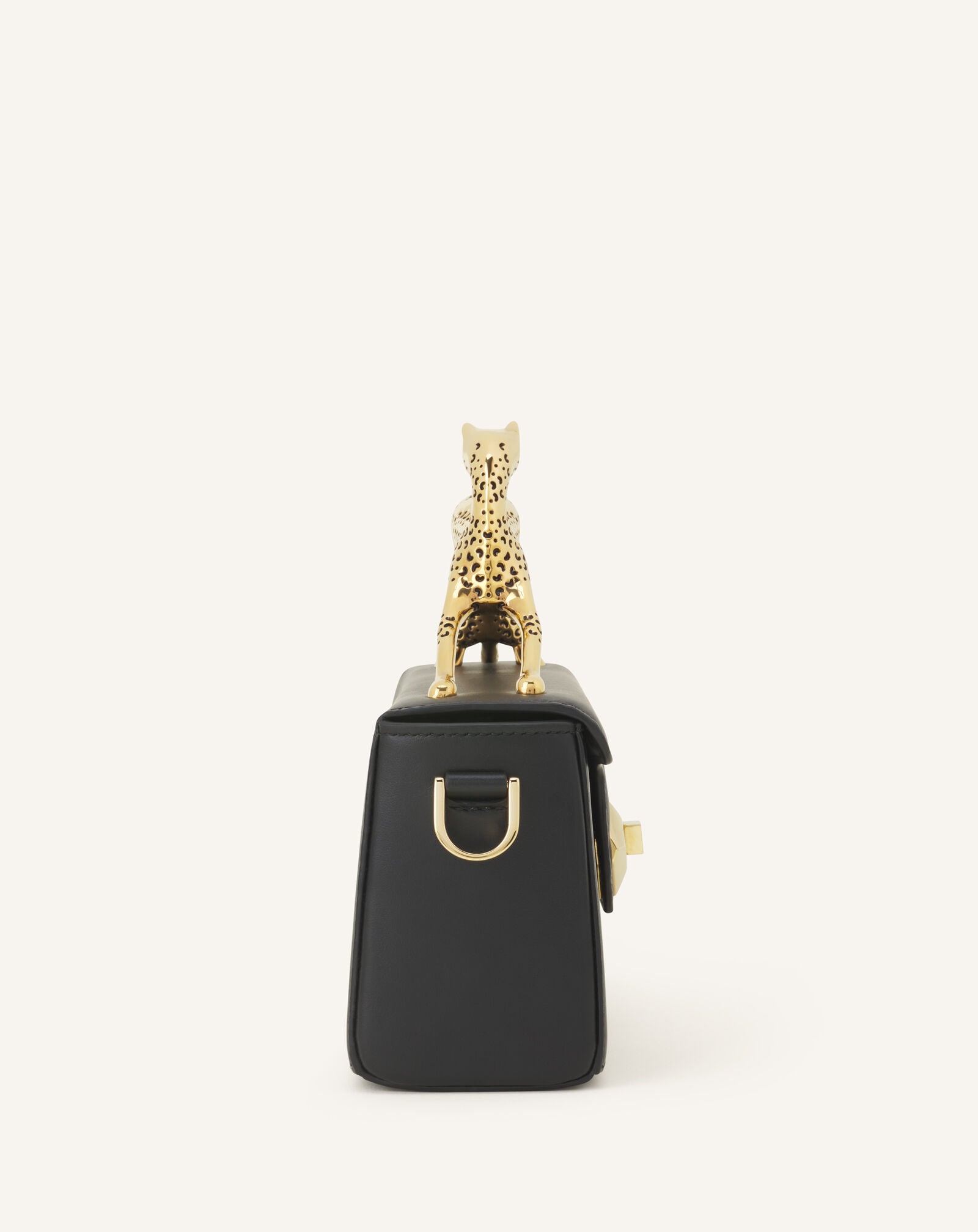 TASCHE NANO PENCIL CAT AUS LEDER Lanvin TASCHE NANO PENCIL CAT AUS LEDER Schwarz LWBGBR04SMLEA26