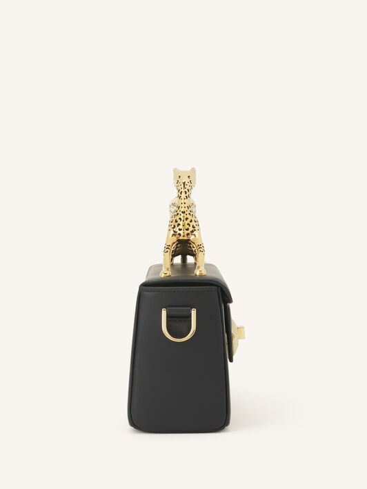 TASCHE NANO PENCIL CAT AUS LEDER Lanvin TASCHE NANO PENCIL CAT AUS LEDER Schwarz LWBGBR04SMLEA26