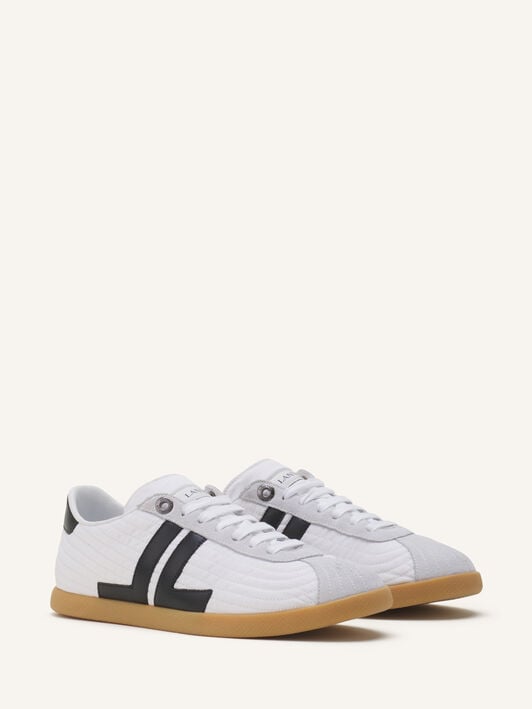 SNEAKER GLEN 2.0 AUS NYLON Lanvin SNEAKER GLEN 2.0 AUS NYLON Weiß/Schwarz FUSKZL01NYSQA26