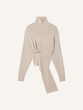 Lanvin MAGLIONE IN LANA E CASHMERE Luna RWPO0004K065H25