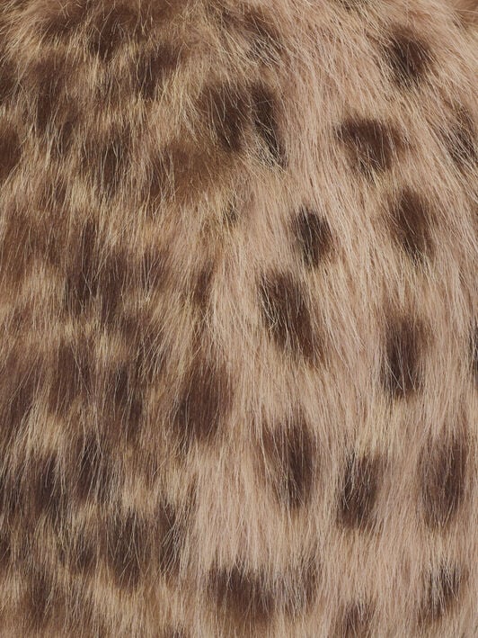 CHAPEAU EN FAUSSE FOURRURE Lanvin CHAPEAU EN FAUSSE FOURRURE Leopard AWHABHA1FKFUA26