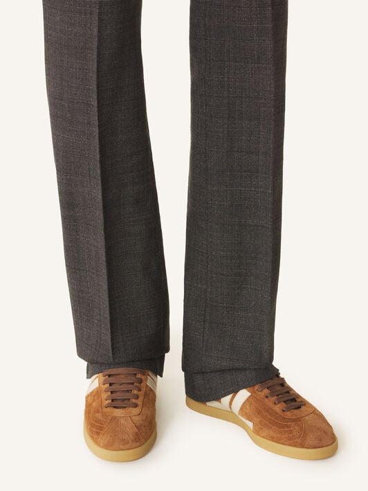 SNEAKERS GLEN 2.0 IN LEATHER Lanvin SNEAKERS GLEN 2.0 IN LEATHER Cognac/Cream FUSKZL01ANAPA26