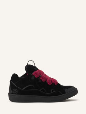 SNEAKER CURB AUS SAMT Lanvin SNEAKER CURB AUS SAMT Schwarz FUSKDK12JEVEA26