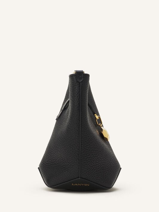 BORSA SECCHIELLO NANO CATCH BY LANVIN IN PELLE Lanvin BORSA SECCHIELLO NANO CATCH BY LANVIN IN PELLE Nero LWBGLQPMGRCAH25