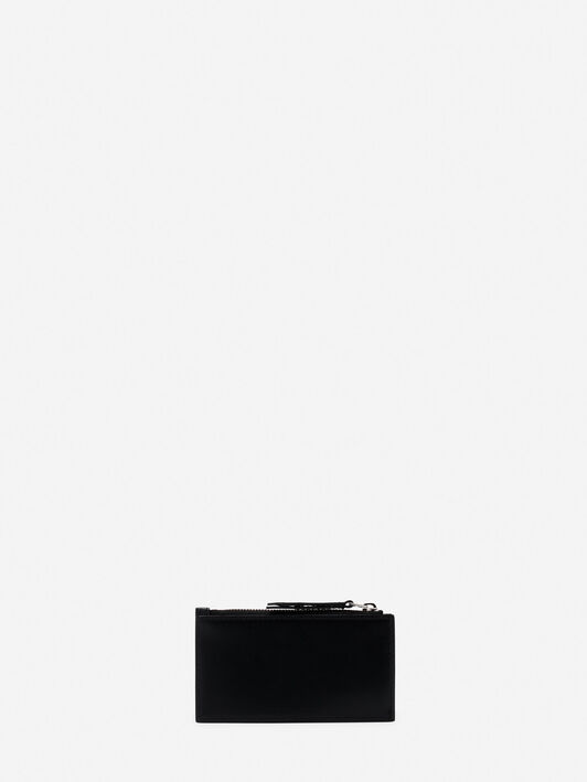 PORTE-CARTES EN CUIR LANVIN SIGNATURE Lanvin PORTE-CARTES EN CUIR LANVIN SIGNATURE Noir LMSLSWZ3TOPSP24