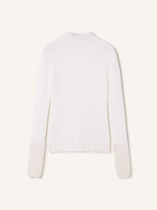 HAUT COL MONTANT EN LAINE ET EN MOHAIR Lanvin HAUT COL MONTANT EN LAINE ET EN MOHAIR Lune RWPO0005K123A26