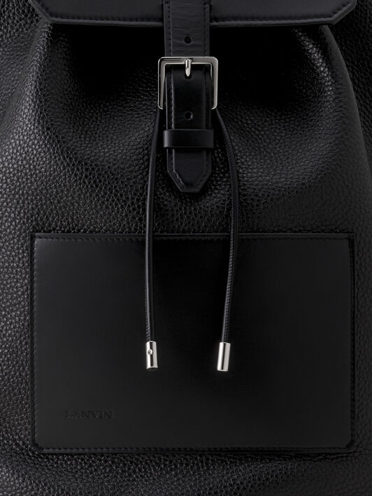 CATCH BY LANVIN LEATHER BACKPACK Lanvin CATCH BY LANVIN LEATHER BACKPACK Black LMBGLAMMGRCAP26