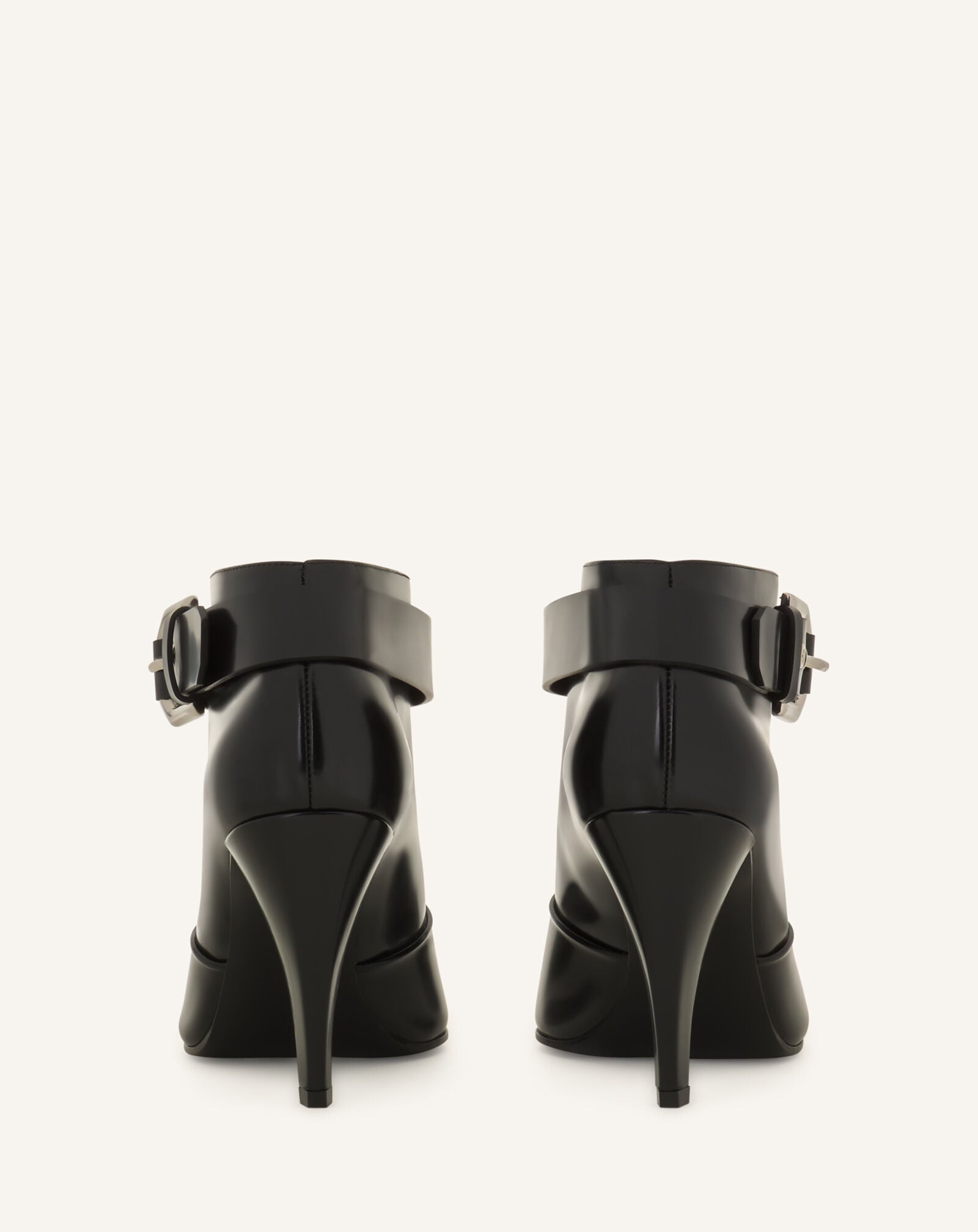 BOOTIE SPAZZO WITH BUCKLE HIGH HEEL Lanvin BOOTIE SPAZZO WITH BUCKLE HIGH HEEL Black FWBOMI05SPAZH26