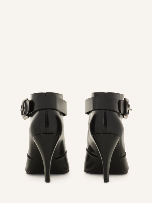 BOOTIE SPAZZO WITH BUCKLE HIGH HEEL Lanvin BOOTIE SPAZZO WITH BUCKLE HIGH HEEL Black FWBOMI05SPAZH26