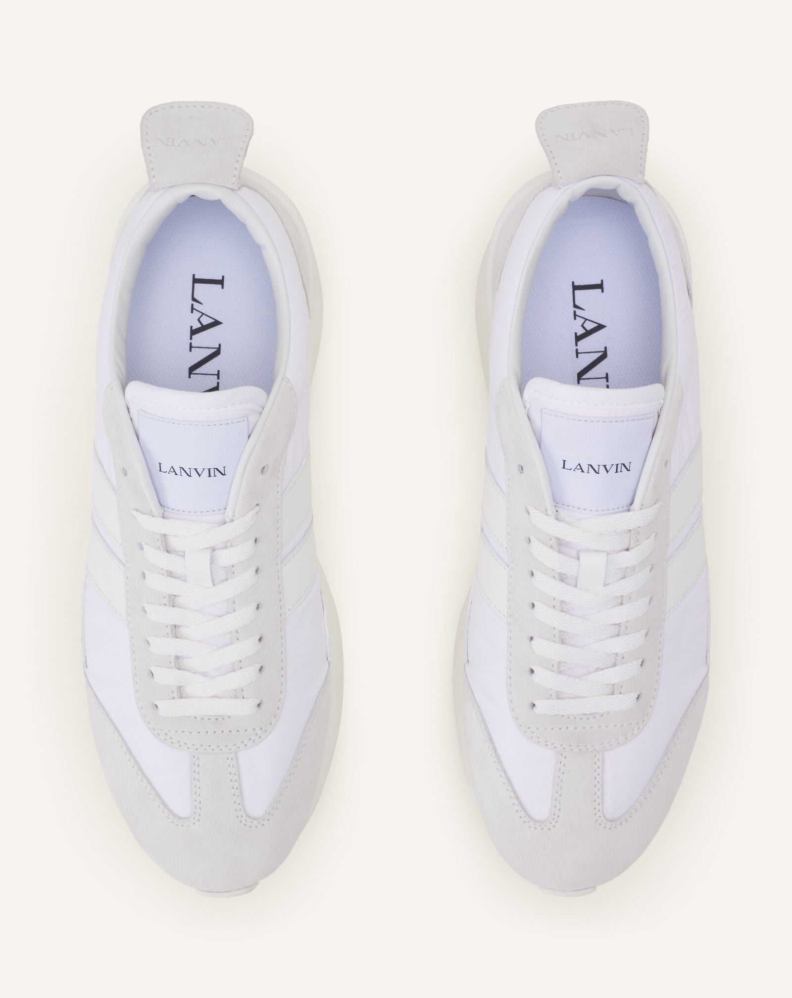 SNEAKER BUMPR AUS NYLON Lanvin SNEAKER BUMPR AUS NYLON Weiß FUSKBUMPNYLOH25