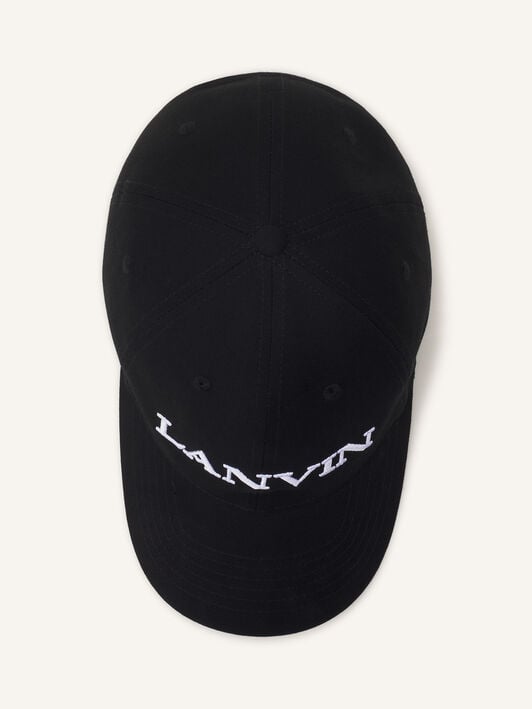 LANVIN COTTON CAP Lanvin LANVIN COTTON CAP Black AMHAWCA11CLOP25