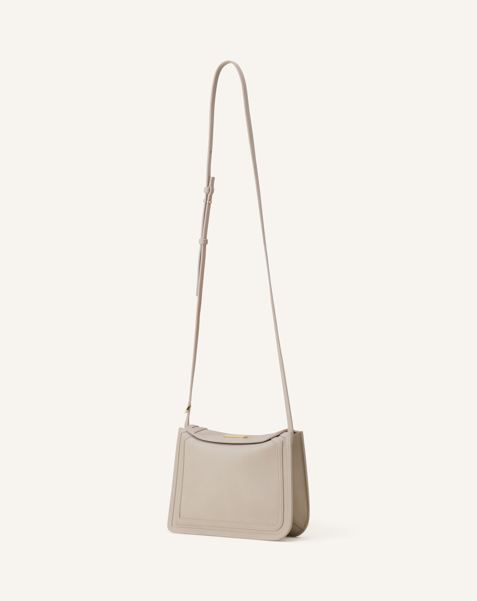 BORSA COMPAGNON 16 IN PELLE Lanvin BORSA COMPAGNON 16 IN PELLE Gesso LWBGLRXSSMLEE26