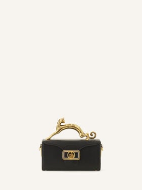 TASCHE NANO PENCIL CAT AUS LEDER Lanvin TASCHE NANO PENCIL CAT AUS LEDER Schwarz LWBGBR03TOPSE23