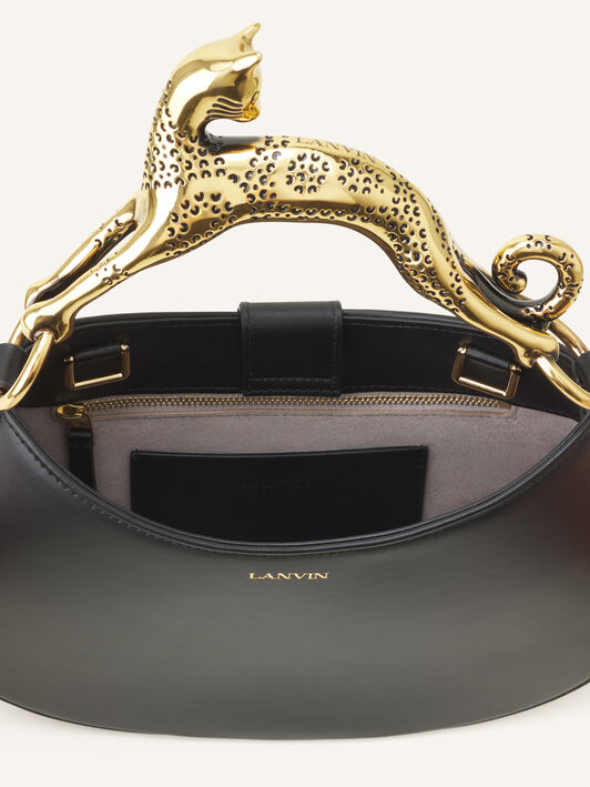 BORSA HOBO CAT IN PELLE Lanvin BORSA HOBO CAT IN PELLE Nero LWBGSHC1NAPAA21