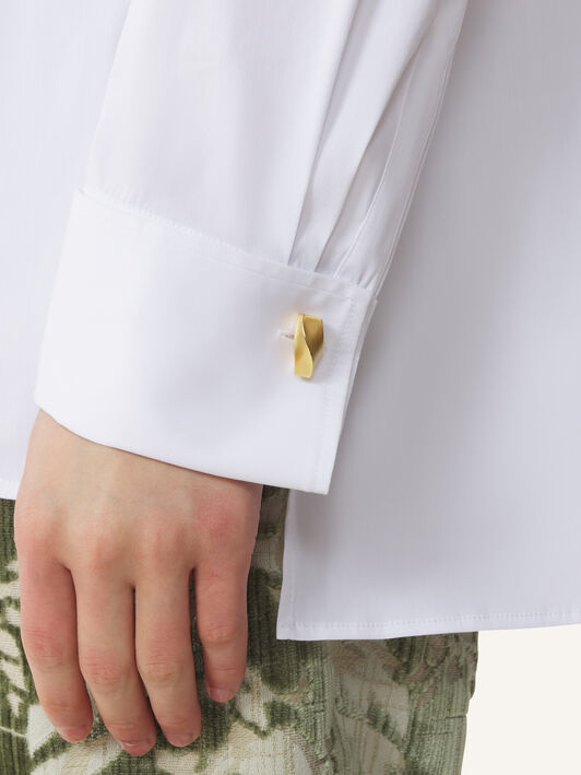 MEN'S CUFFLINKS WAVE IN METAL Lanvin MEN'S CUFFLINKS WAVE IN METAL Gold AMCJSCL1LTWAA26