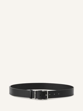 Lanvin CEINTURE LANVIN SIGNATURE EN CUIR Noir AWBECCB5VESIA26