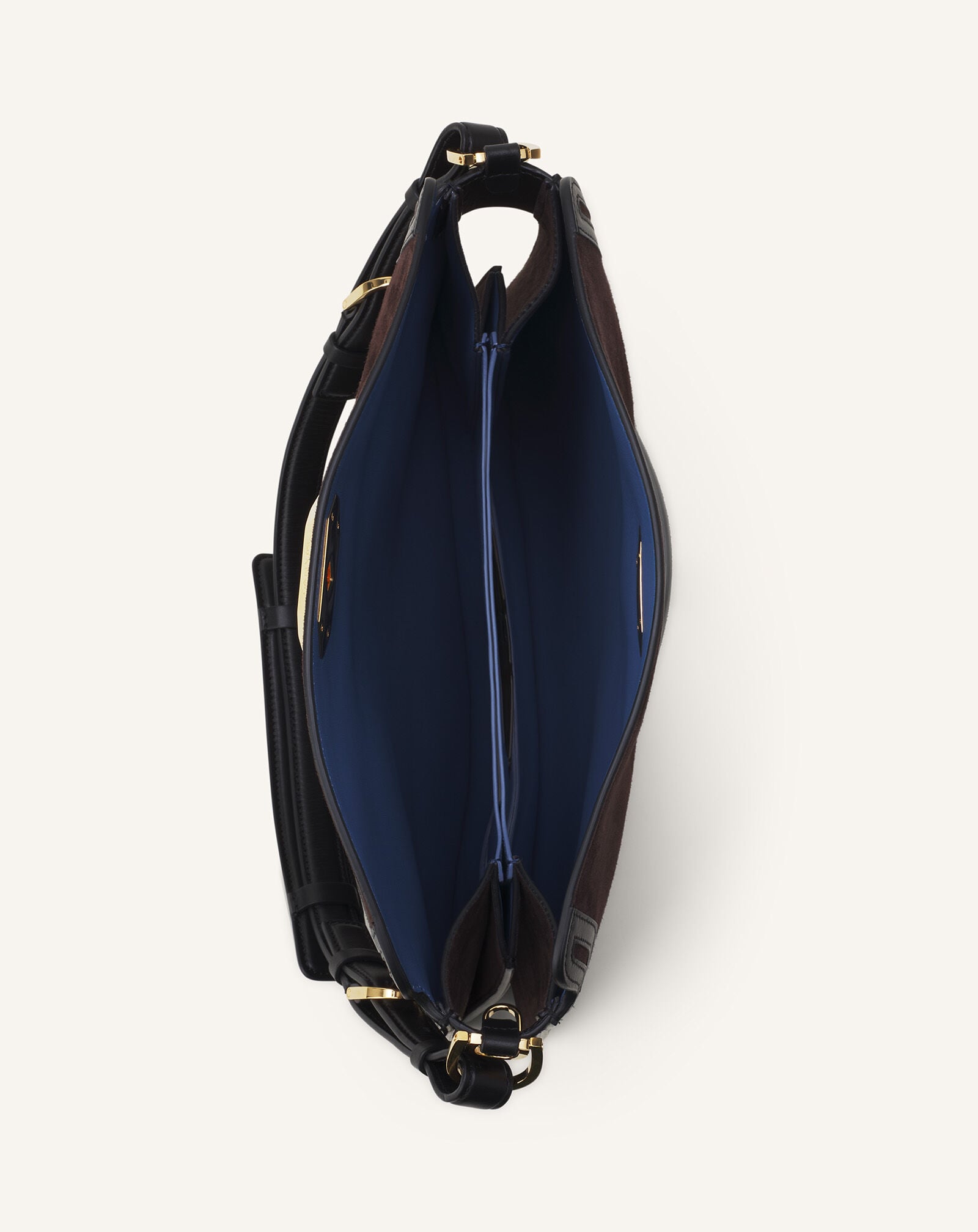 COMPAGNON BAG IN SUEDE Lanvin COMPAGNON BAG IN SUEDE Dark Mocha LWBGLRMMNUCAH25