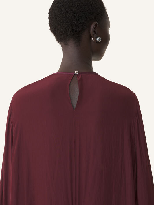 Lanvin LONG CAFTAN DRESS Garnet RWDR00194778A26