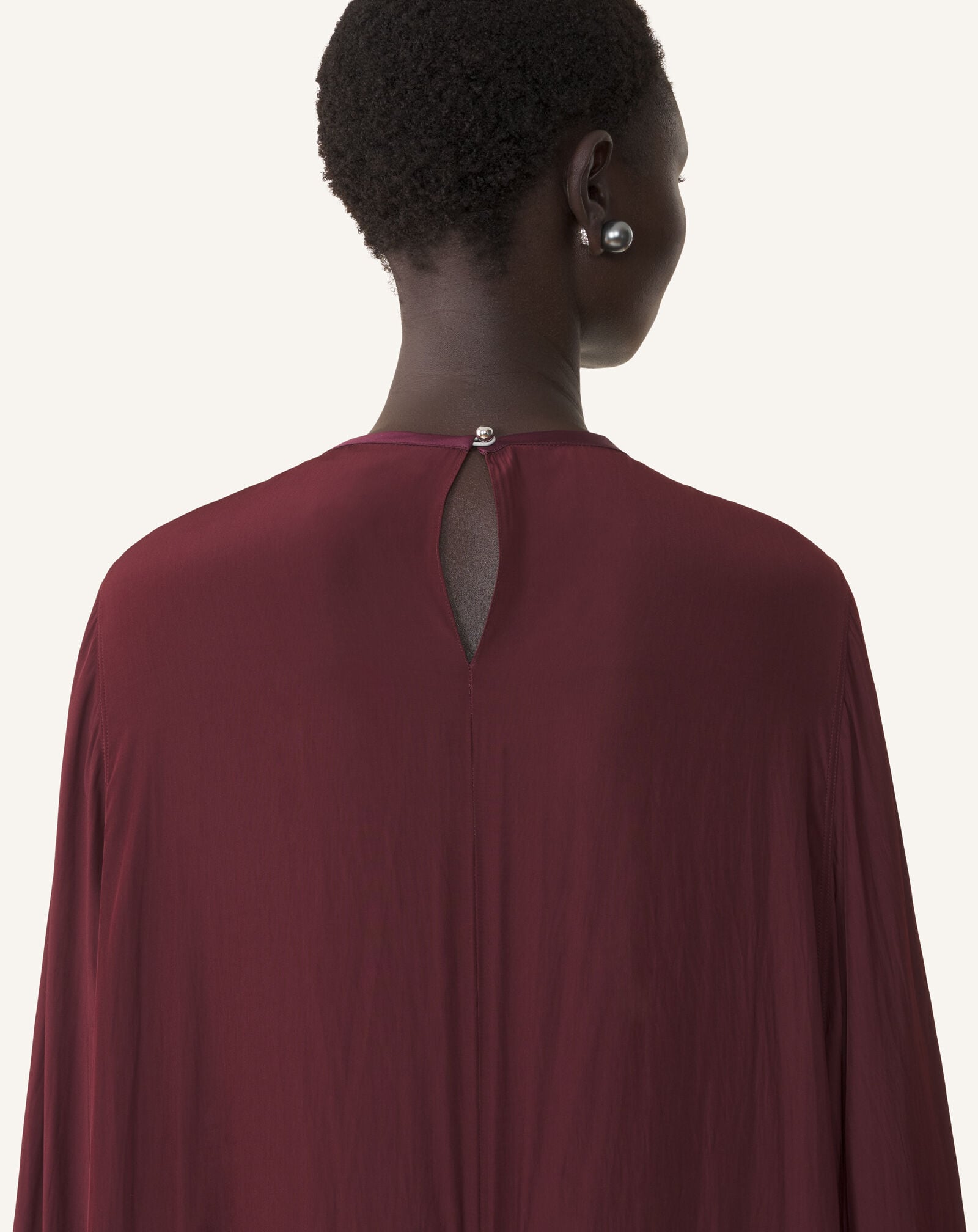 Lanvin LONG CAFTAN DRESS Garnet RWDR00194778A26
