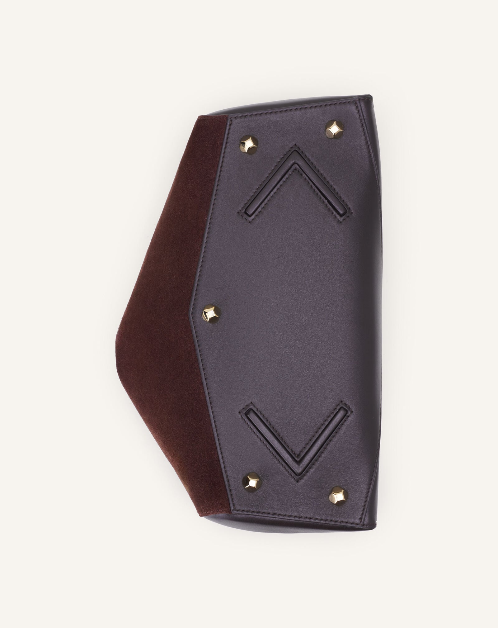 TOP HANDLE ZIPPED PM Lanvin TOP HANDLE ZIPPED PM Chocolate/Brown LWBGLCPMCASUH26