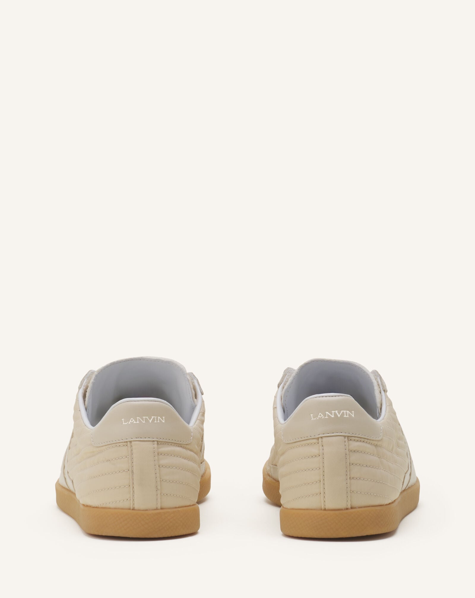 Lanvin SNEAKERS GLEN 2.0 EN NYLON Écru/Beige FUSKZL01NYSQA26