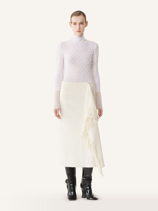 HAUT COL MONTANT EN LAINE ET EN MOHAIR Lanvin HAUT COL MONTANT EN LAINE ET EN MOHAIR Lune RWPO0005K123A26