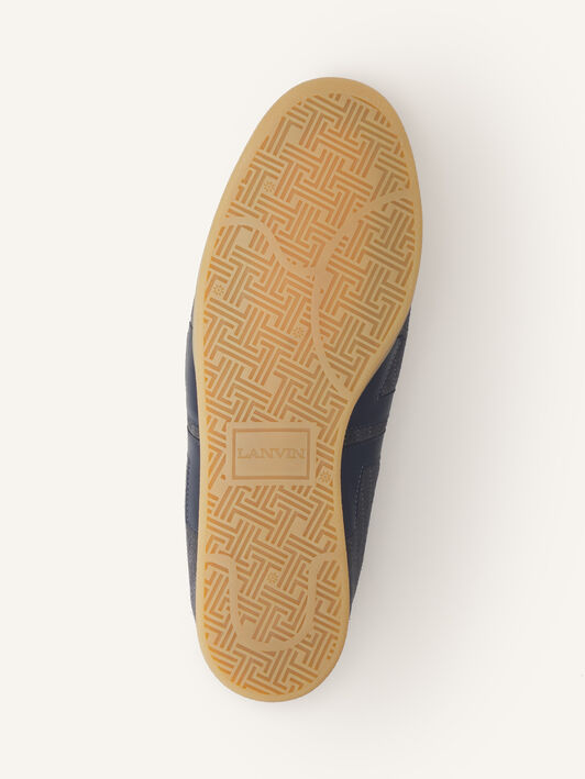 SNEAKER GLEN 2.0 AUS LEDER Lanvin SNEAKER GLEN 2.0 AUS LEDER Grau/Marineblau FUSKZL01ANAPA26