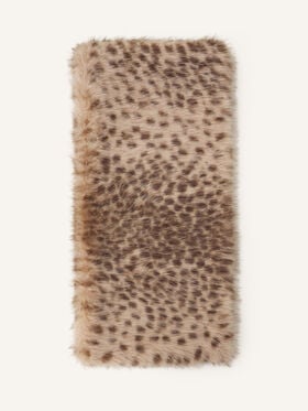 Lanvin SCHAL AUS KUNSTFELL Leopard AWSAPOS1FKSLA26