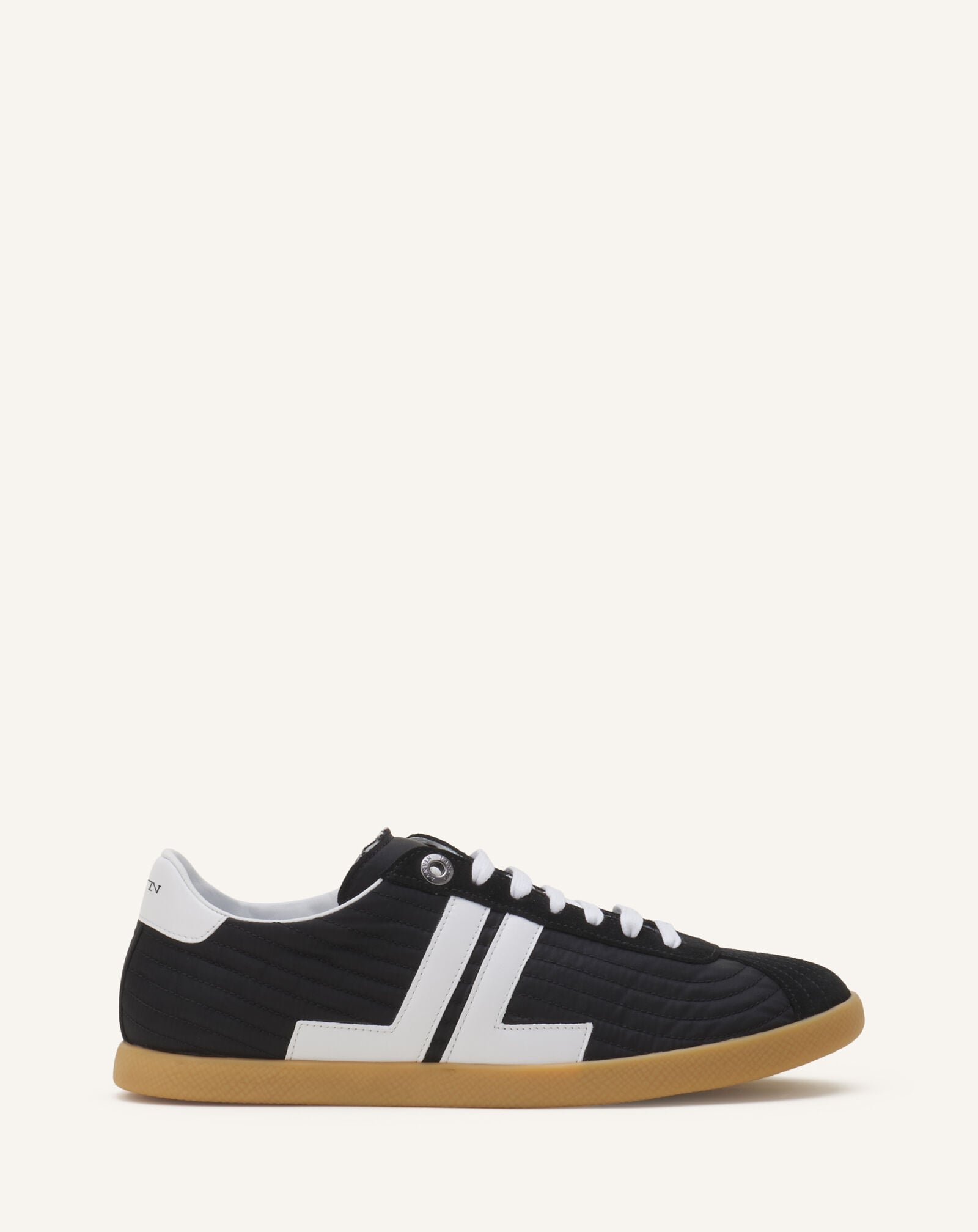 Lanvin SNEAKERS GLEN 2.0 EN NYLON Noir/Blanc FUSKZL01NYSQA26