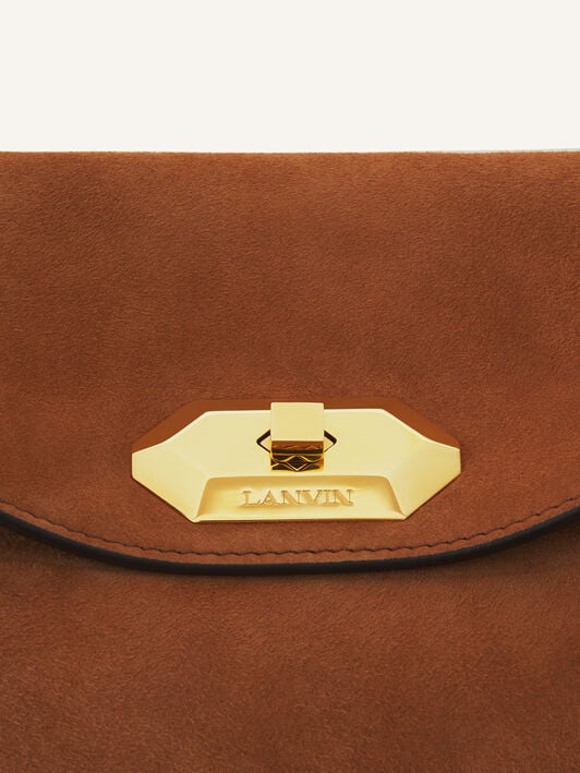 BORSA COMPAGNON IN CAMOSCIO Lanvin BORSA COMPAGNON IN CAMOSCIO Castagna LWBGLRMMNUCAH25